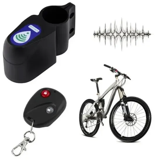 PowerMaster PM-26177 Uzaktan Kumandalı Bisiklet Alarm Kilidi resmi