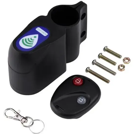 PowerMaster PM-26177 Uzaktan Kumandalı Bisiklet Alarm Kilidi resmi