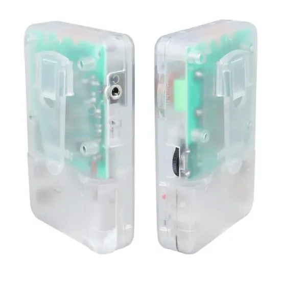 Starnic ST-821 AM-FM Şeffaf Analog Hapishane Radyosu (88-108 FM Frekans Aralığı) resmi