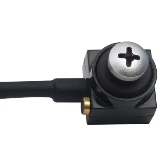 PowerMaster PM-19312 3.6 MM 800 Tvl 1/4 Sensör Mikrofonlu Vida Tip Mini Kamera resmi