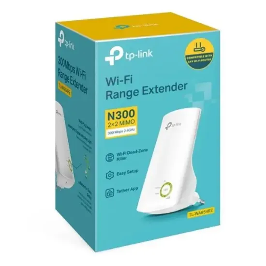 TP-Link TL-WA854RE Wi-Fi 300Mbps Menzil Genişletici Priz Tipi resmi