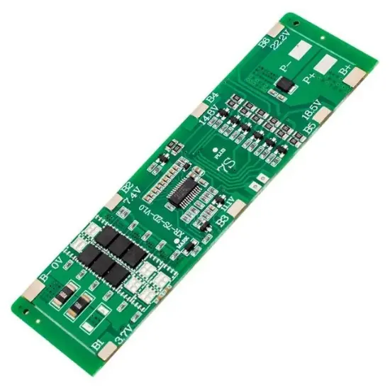 7S 24 Volt 20 Amper 18650 Pil Şarj Koruma Kartı (8 IC li) resmi