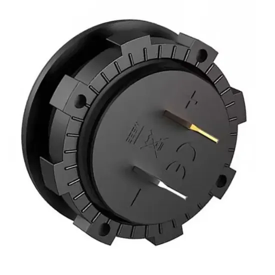 PowerMaster IC-230E 6-18 Volt Voltmetre Pano Tipi Akü Göstergeli 28 Mm resmi