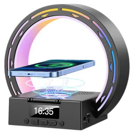 MagicVoice MV-25163 Bluetooth Taşınabilir Hoparlör Kablosuz Telefon Standlı Şarjlı resmi