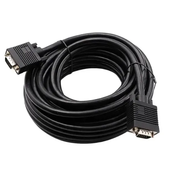 Philips SWV6139H/93 Siyah 3+6 Erkek-Erkek 15 Pin 10 Metre VGA Kablo resmi