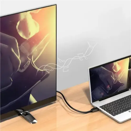 Philips 1.8 Metre 4K 60 Hz V2.1 HDMI Görüntü Kablosu SWL4181W/93 resmi