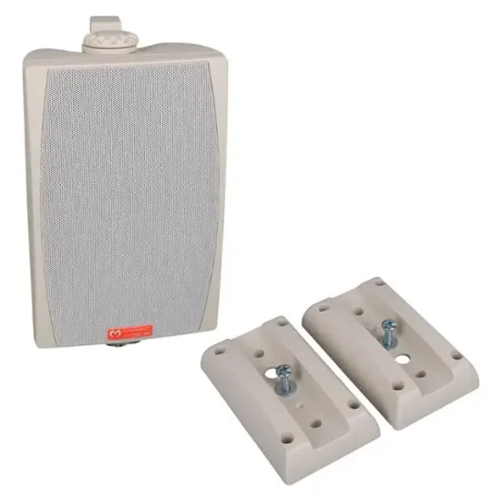 MagicVoice MV-03 16 CM 60 Watt Komütatörlü Hat Trafolu Beyaz Sütun Hoparlör (2'li Takım) resmi