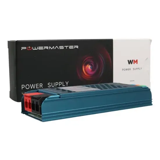 PowerMaster PM-26828 12 Volt 5 Amper 60 Watt Slim Metal Kasa Adaptör 140x50x23mm resmi