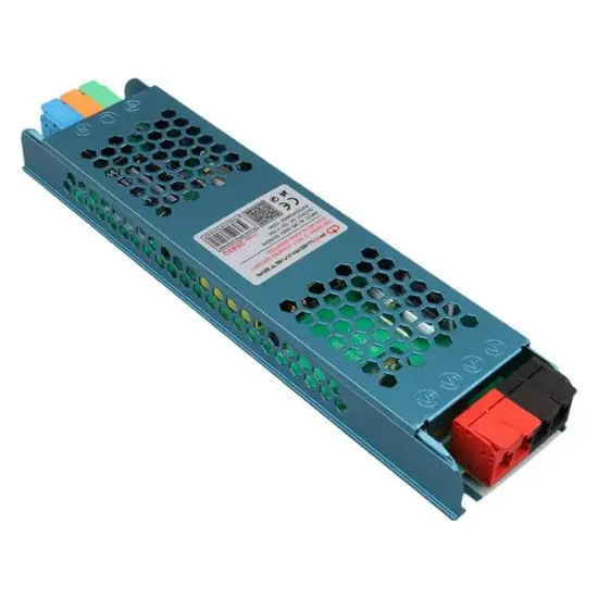 PowerMaster PM-26830 12 Volt 10 Amper 120 Watt Slim Metal Kasa Adaptör 208x50x23mm resmi