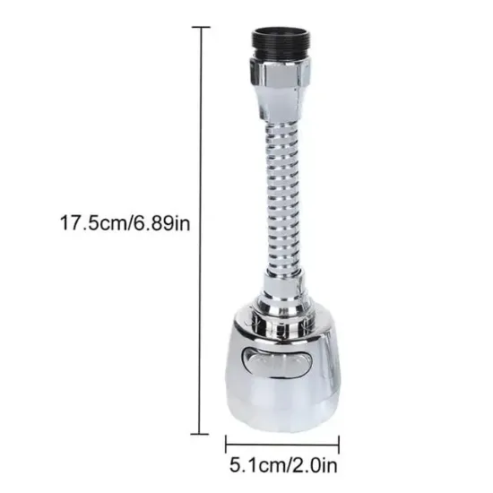 Sunup SN-27116 2 Kademeli Tasarruflu Mutfak Musluk Başlığı Universal resmi