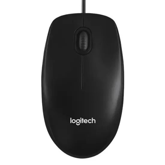 Logitech M100 1000DPI USB Kablolu Mouse Siyah 910-006652 resmi