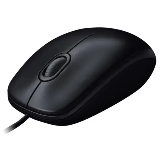 Logitech M100 1000DPI USB Kablolu Mouse Siyah 910-006652 resmi