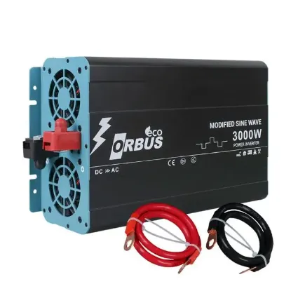 Orbus ORB3000M 12 Volt - 3000 Watt Eco Modified Sinus İnverter resmi
