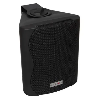 MagicVoice F-LHY4S 4" (10 CM) Hat Trafolu Duvar Tipi Sütun Hoparlör (10W RMS / 150W Peak - MP3 USB Uyumlu) - Siyah resmi
