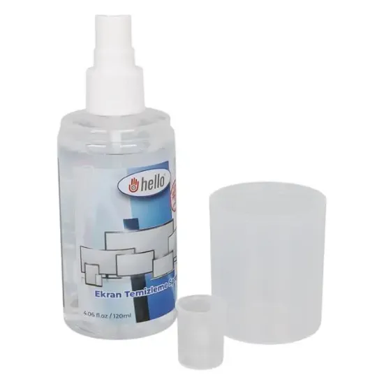 Hello HL-27269 120ML Profesyonel Ekran Temizleyici Sprey Telefon Tablet TV ve Laptop Temizleme Solüsyonu resmi