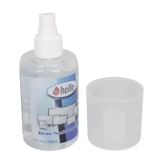 Hello HL-27270 200ML Profesyonel Ekran Temizleyici Sprey Telefon Tablet TV ve Laptop Temizleme Solüsyonu resmi