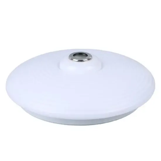 Powermaster PM-27330 Beyaz 35*10.5 Cm 24 Watt Bluetooth Hoparlörlü Tavan Aydınlatma (AL-BL303) Tornavida Hediyeli resmi