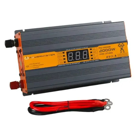 Powermaster PM-2000B 24 Volt 2000 Watt LED Ekranlı Power Inverter resmi