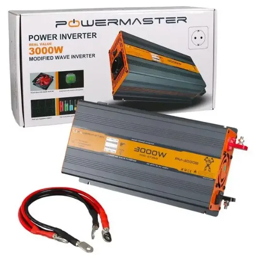 Powermaster PM-3000B 24 Volt 3000 Watt Power Inverter resmi