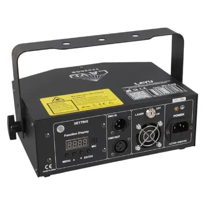 Layu TF02RGB RGB Beam + RGB Twinkling Lazer DMX-AUTO-SOUND-MASTER/SLAVER resmi
