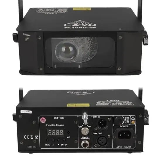 Layu PL-10RG-3B RG Lazer Lumia Efekti ve Mavi LED Wash Işık Sistemi resmi