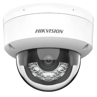 Hikvision 2 MP Smart Hybrid Light IR Fixed Dome IP Network Kamera (DS-2CD1121G2-LIUF) resmi