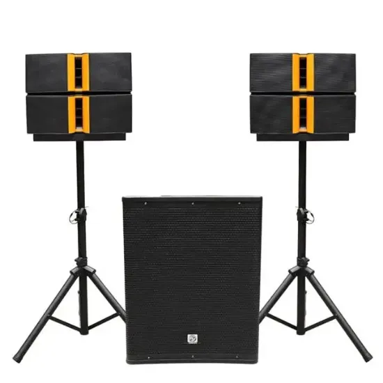 Shile PRZZ12AU 1200W RMS Aktif Ses Sistemi 18" Subwoofer 120OZ 4 Satellite Kule Seti DSP Kontrollü Bluetooth/TWS/MP3 Full Paket resmi