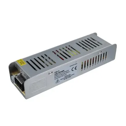 Ledx ALN-M2485S 24 Volt 8.5 Amper Slim Metal Kasa 200x60x40mm resmi