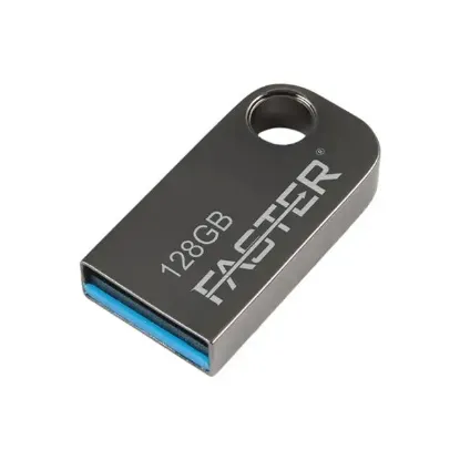 Faster 128 GB Mimi Serisi USB 3.0 Yüksek Hızlı Metal Flash Bellek resmi