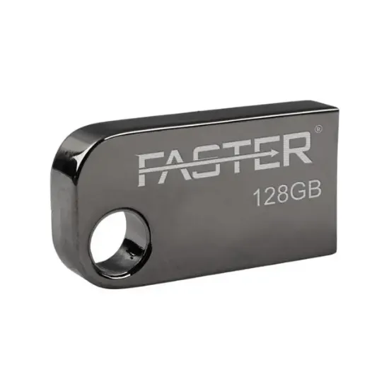 Faster 128 GB Mimi Serisi USB 3.0 Yüksek Hızlı Metal Flash Bellek resmi