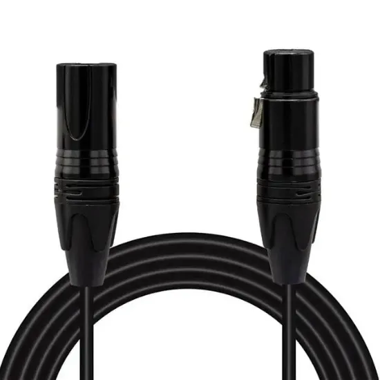 MagicVoice YN105 10 Metre Canon XLR Dişi - Canon XLR Erkek Stereo Plastik Jak Mikrofon Ses Kablosu resmi