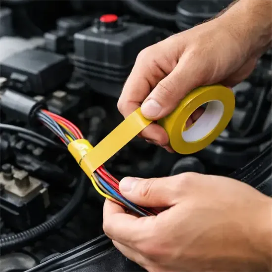 Sunup SN-27921 Sarı 0.13x18mm İzole PVC Elektrik Yalıtım Bant (5'li Paket) resmi