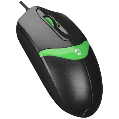 Everest SM-220 USB 1200DPI 3D Optik Kablolu Mouse Siyah/Yeşil resmi
