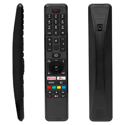 Vestel RC 43161 - 43UA2B - 50UA20 - 55UA6B - 58UA3A - 65UA2B / Toshiba CT-8555 Netflix-Play-Mikrofon Tuşlu Ses Komutsuz Lcd Led Tv Kumanda  resmi