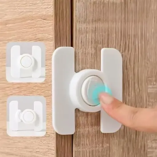 Sunup SN-28751 Düğmeli Tip Dolap ve Çekmece Çocuk Güvenlik Kilidi resmi