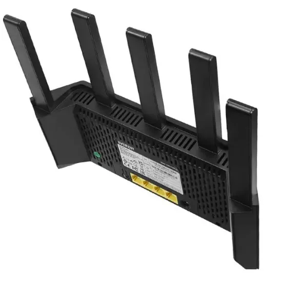 Everest EWR-X3000MBPS-V1 X3000Mbps Dualband 5*6dBi 1 Wan Port + 3 Lan Port Wi-Fi 6 Wisp+Ap+Repeater Destekli Kablosuz Wifi Router   resmi