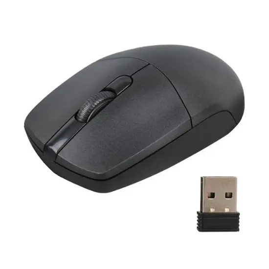 Philips SPK7347B Kablosuz USB 1200DPI Sessiz Optik Mouse Siyah resmi