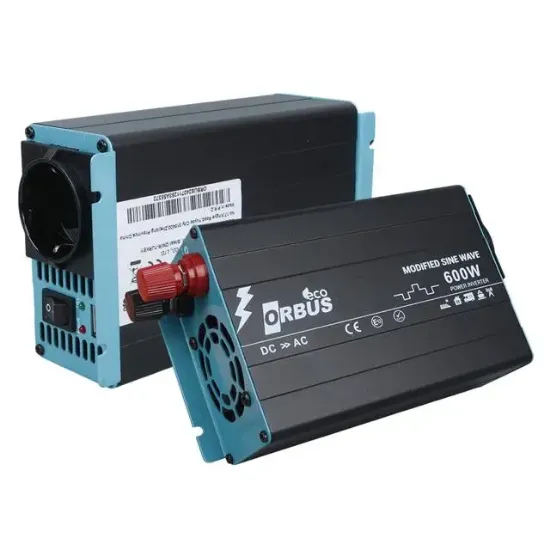 Orbus ORB600M DC 12V - 220V AC 600W/1200W Modified Sinus Sine Wave Inverter resmi