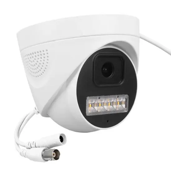 Plato PL-29099 5MP 2.8MM 4 Warmled Fullcolor Plastik Kasa AHD Analog Dome Güvenlik Kamerası resmi