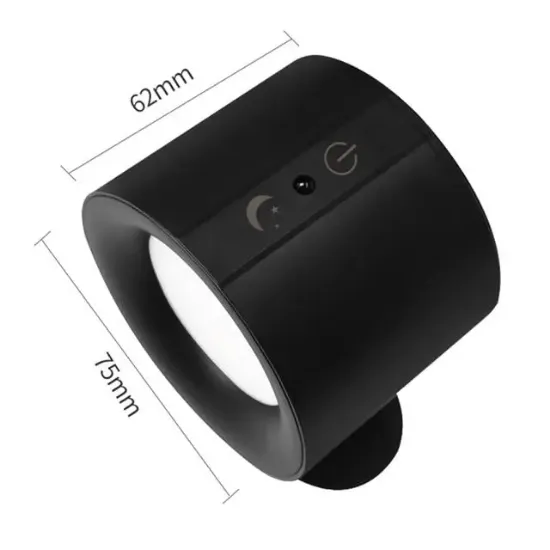 Ledx AL-SK-BD80A Çift Yönlü Kumandalı Duvar Aplik Çalışma Lambası 3000K-4000K-6500K resmi