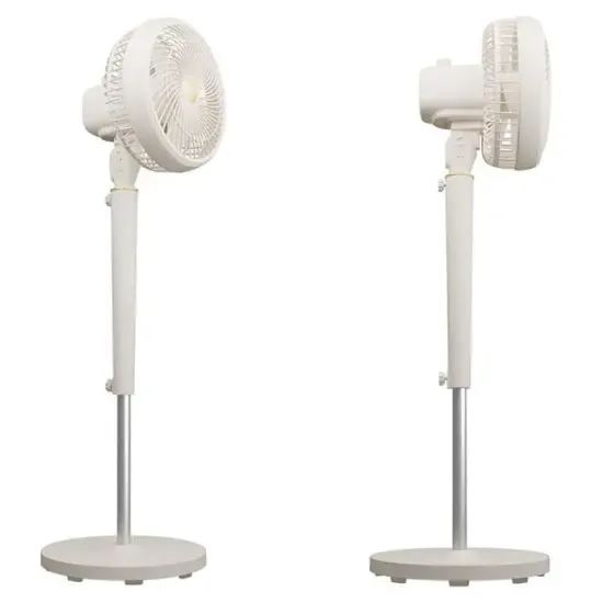 Everest Fan12 Dynabreeze 9'' 70 Watt 3 Hız Kademeli 2000RPM Çift Motorlu Vantilatör Krem Gold resmi