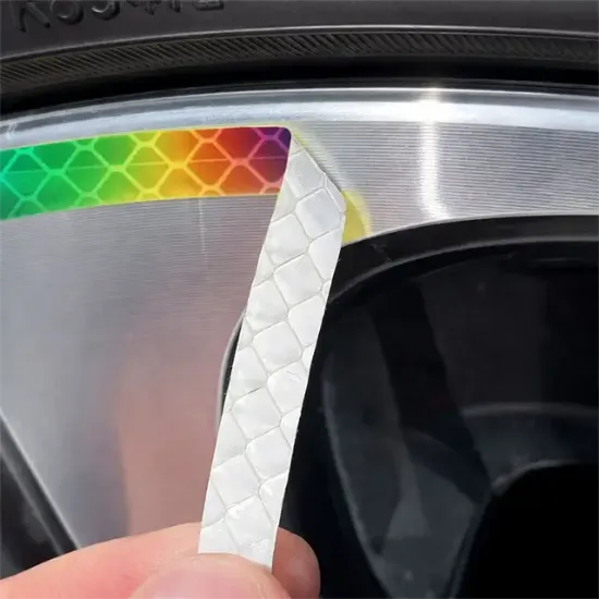 Sunup SN-29083 20'li Araç Tekerlek Fosforlu Stıcker (Karışık Renk) resmi