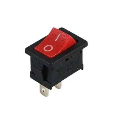 Powermaster IC-125B-1 Mini Kırmızı Işıksız ON-OFF Anahtar resmi