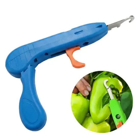 Sunup SN-29124 Pratik Sebze Meyve Hasat Makası Tabanca Tipi Kolay Kesim Aparatı resmi