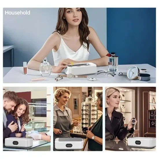 Sunup SN-29176 Profesyonel Ultrasonik Takı Mücevher Gözlük Temizleme Makinesi resmi