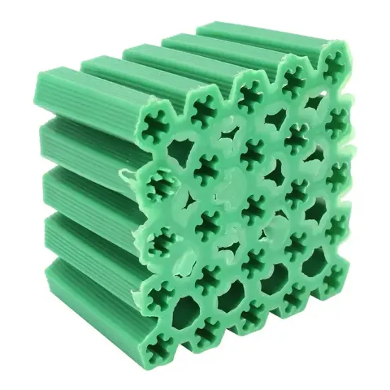 8mm Yeşil Plastik Dübel 500'lü Ekonomik Paket resmi