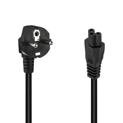 Rose RC-901 3x0.75 Mm Siyah 1.5 Metre Notebook Power Yonca Kablo resmi