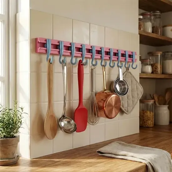 Sunup SN-29183 Yapışkanlı 30 CM Banyo Organizer Askılık resmi