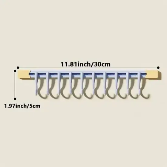 Sunup SN-29183 Yapışkanlı 30 CM Banyo Organizer Askılık resmi