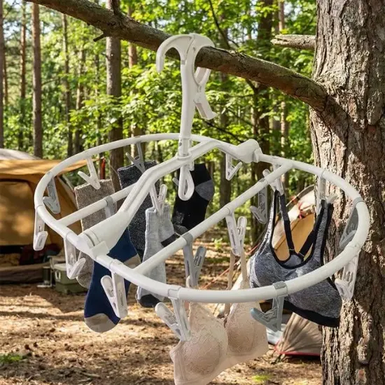 Sunup SN-29182 Katlanır Portatip 20 Mandallı Çamaşır Kurutma Askılığı resmi